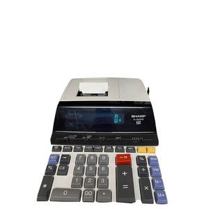 Sharp EL2630PIII Printing Calculator - 12 Digit - 2 Color - For Parts Only